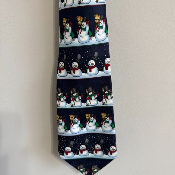 Vintage Hallmark Snowman Tie - Picture 2 of 5